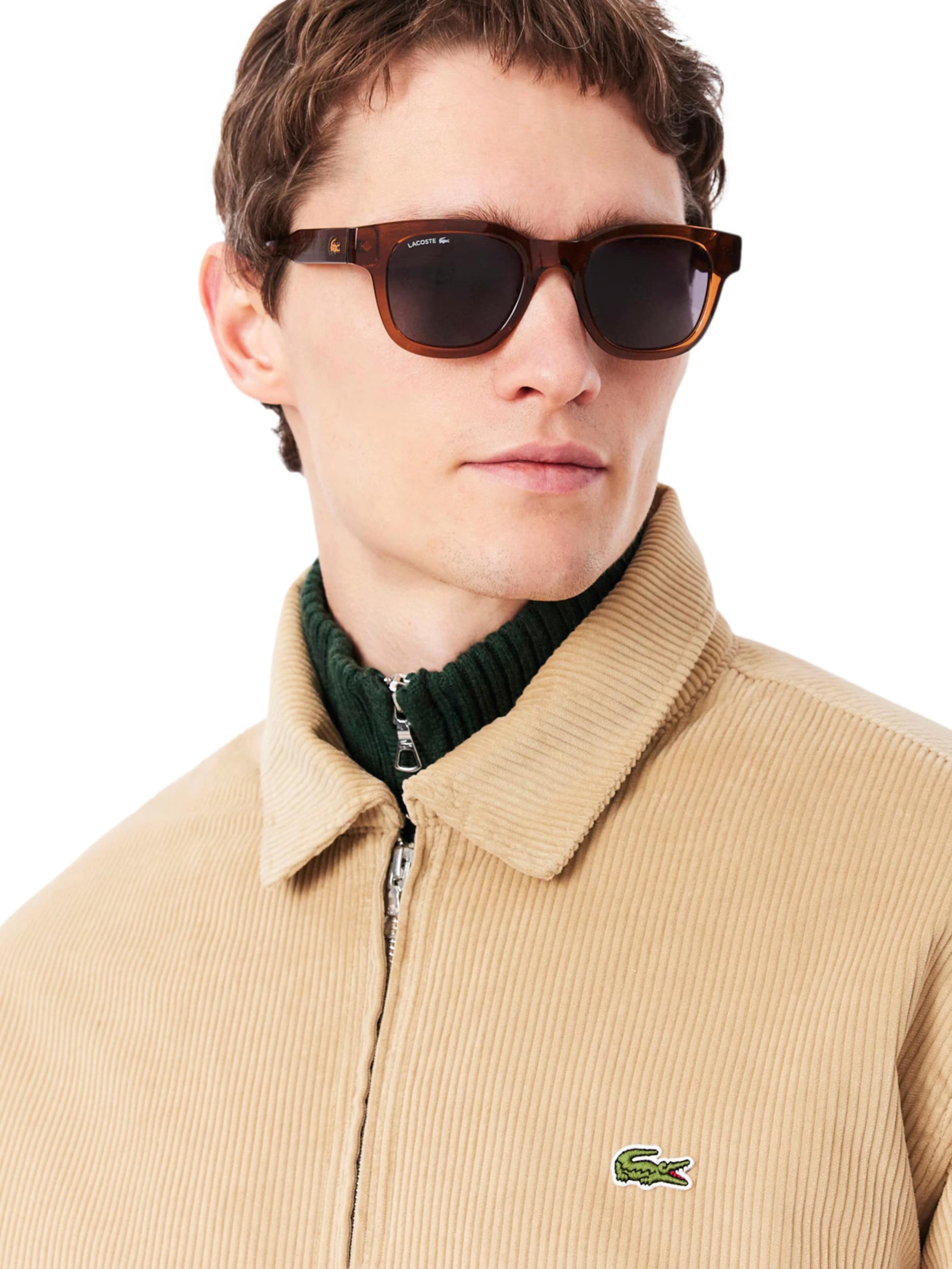 LACOSTE Between-Season Jacket in Beige