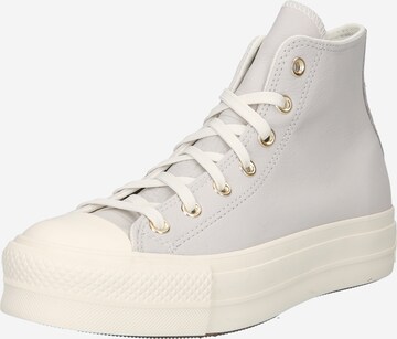 Sneaker alta 'Chuck Taylor All Star Lift' di CONVERSE in grigio: frontale