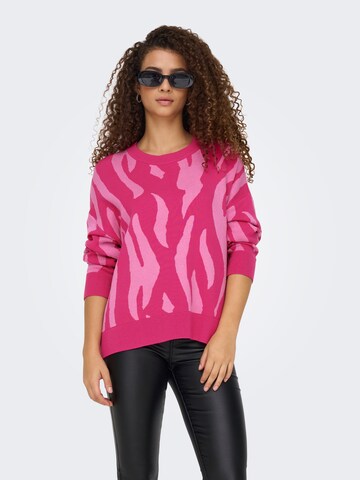 ONLY Pullover in Rot: Vorderseite