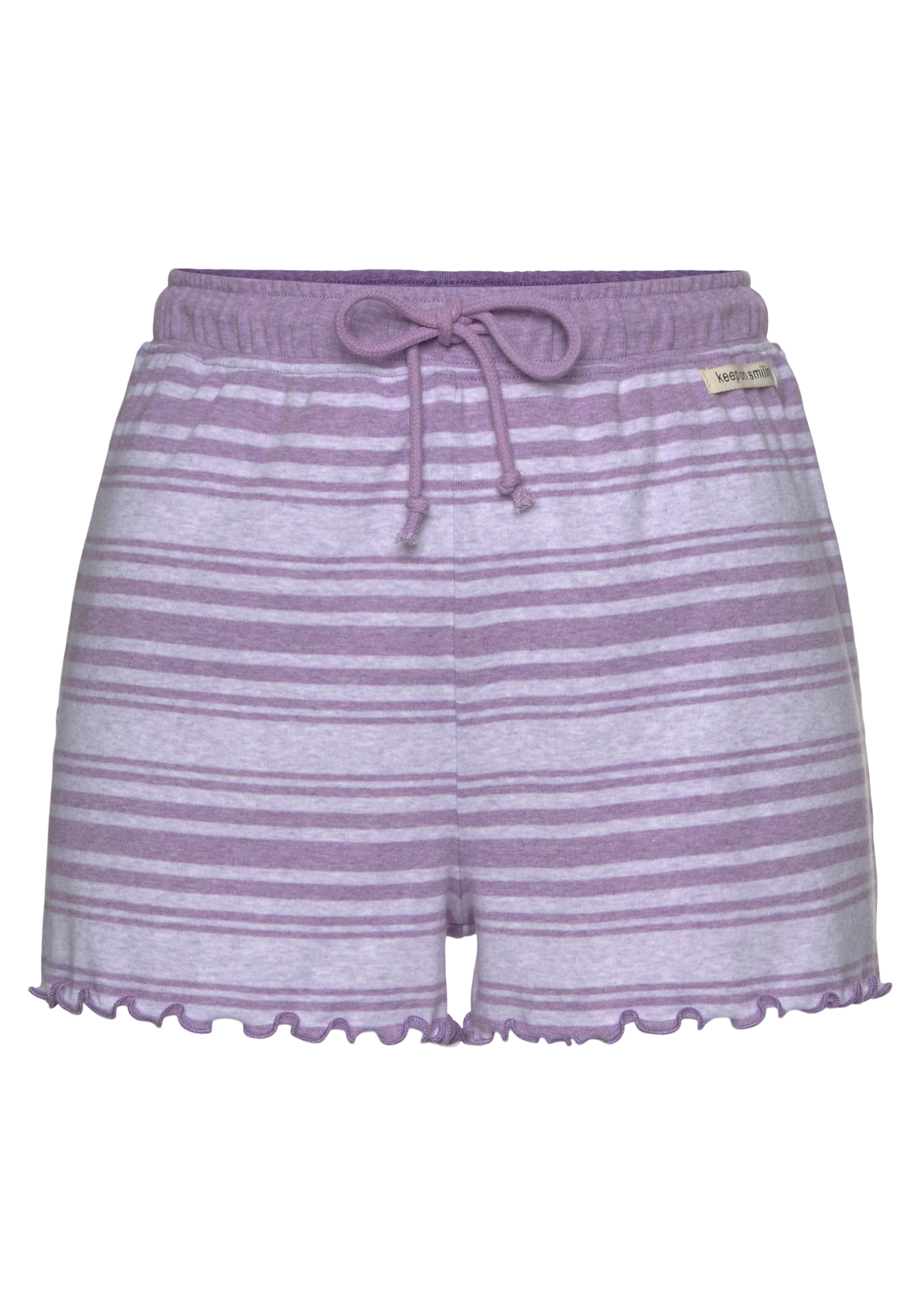 s.Oliver tavaline Püksid, värv lilla: eest vaates