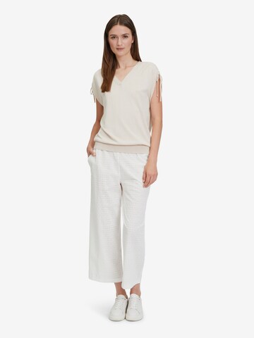 Bootcut Pantalon Betty & Co en blanc