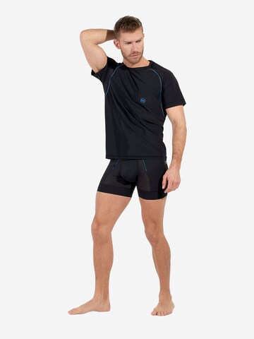 HOM Performance shirt ' Sports Lab Crew Neck ' in Black