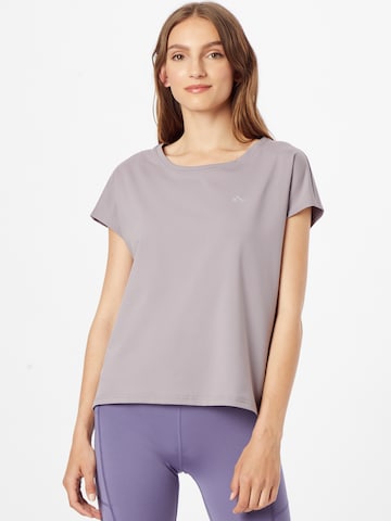 T-shirt fonctionnel 'Aubree' ONLY PLAY en gris : devant