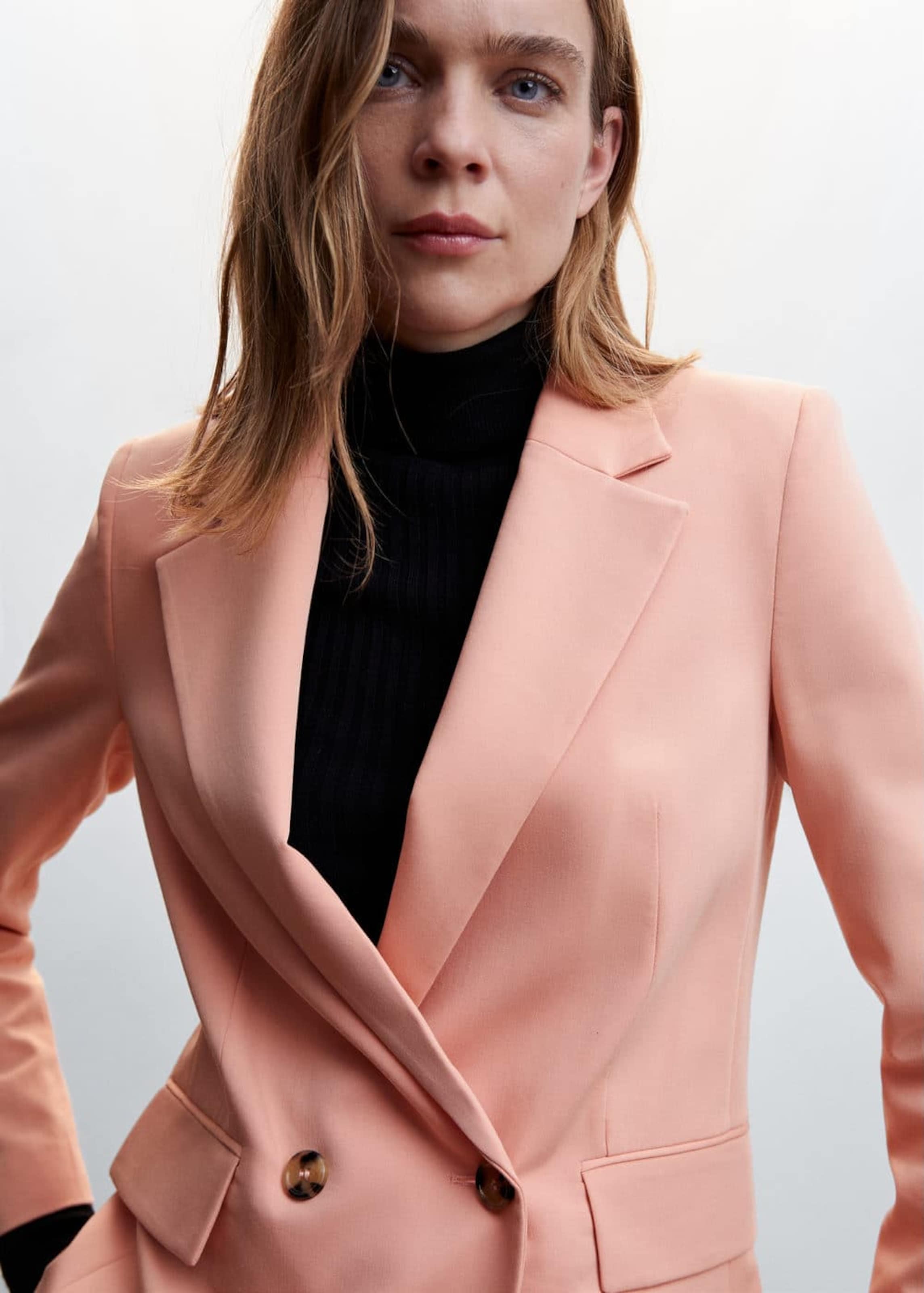 Mango pink blazer cheap