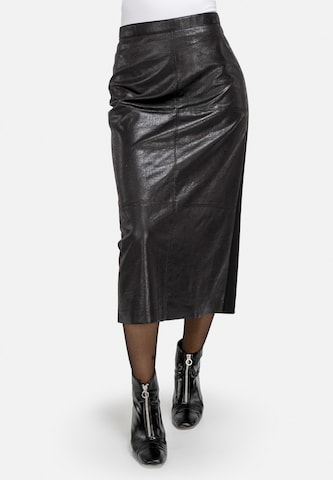 HELMIDGE Skirt in Black: front