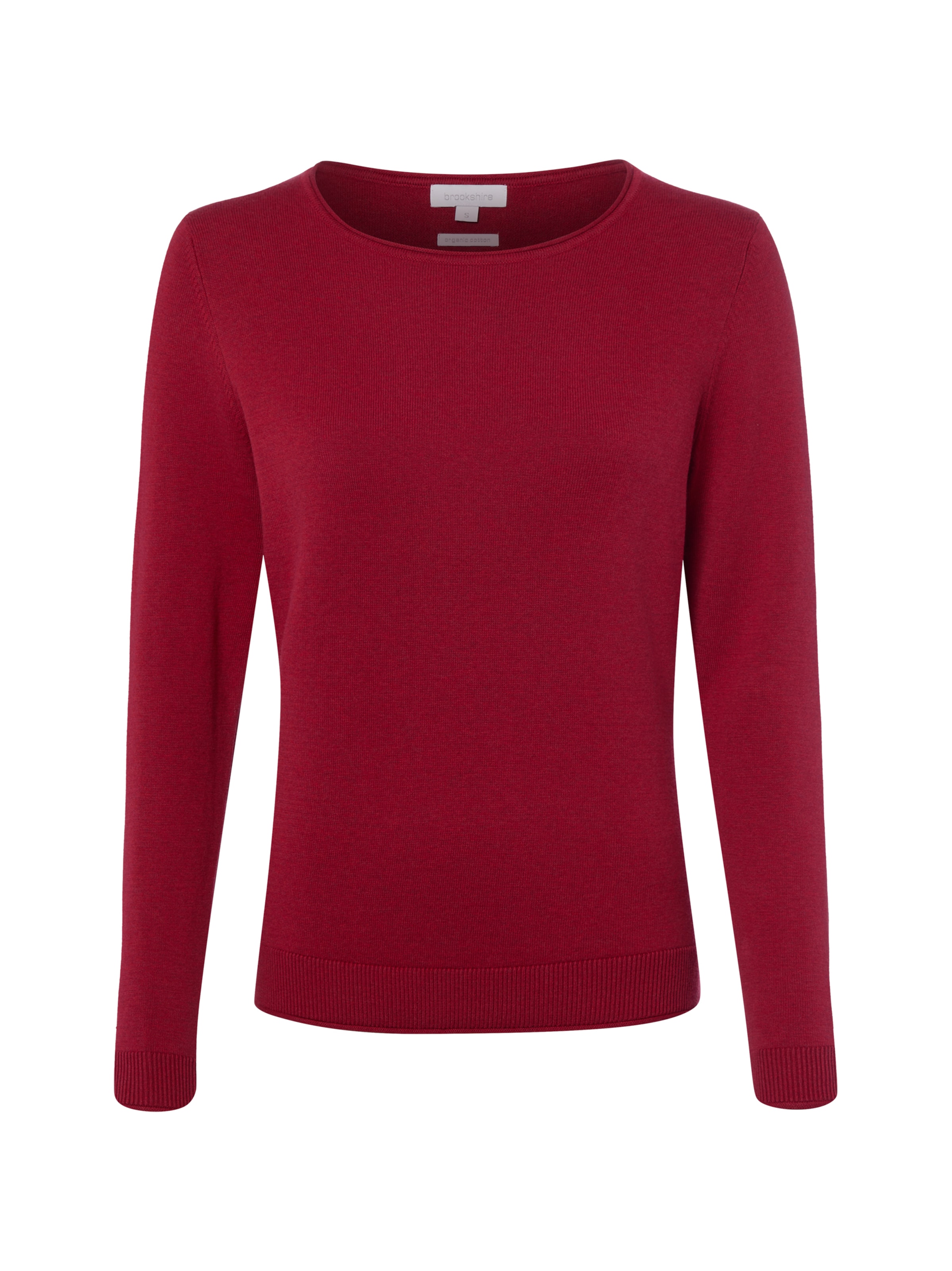 Pull-over Brookshire en rouge : devant