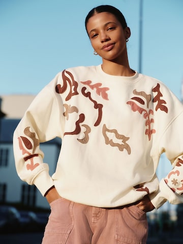 Next Sweatshirt in Beige