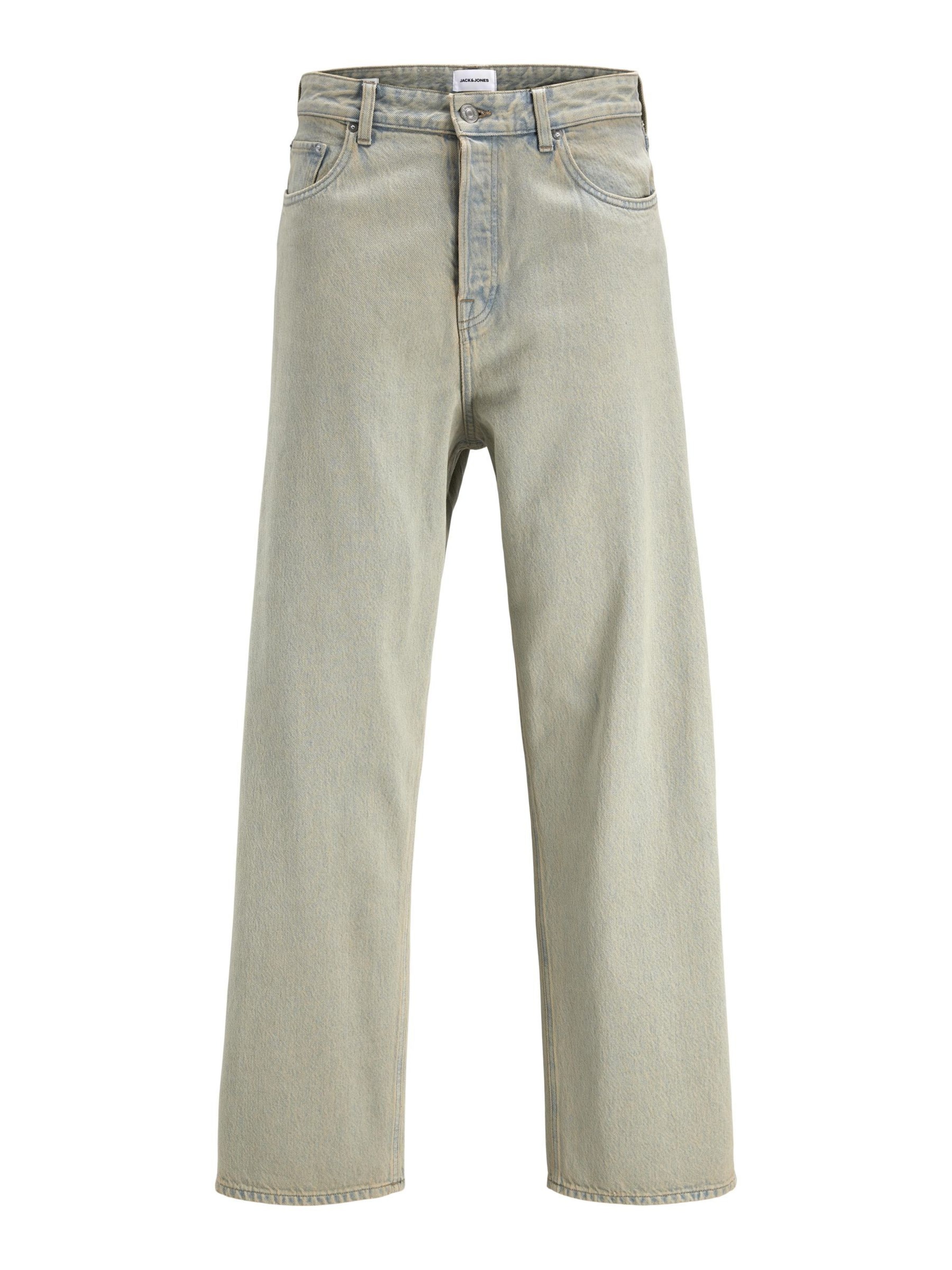 JACK & JONES Широка кройка Дънки 'JJIron JJClassic' в синьо: отпред