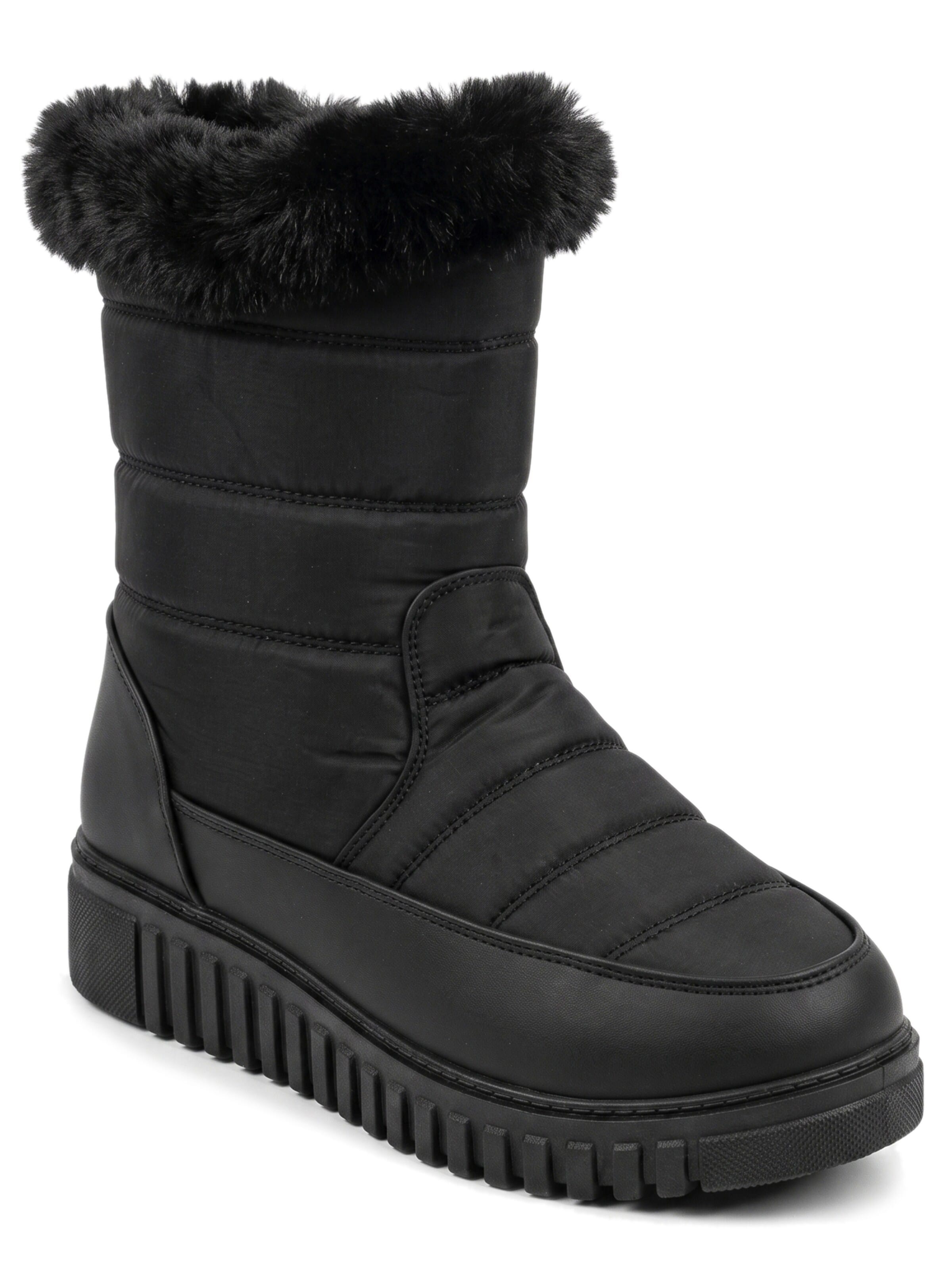 Lucky Z Ankle Boots 'Waterproof Cozy Snow Boot'‌‌‌‌‌ in Beige: Vorderseite