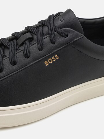 Baskets basses 'Kieran' BOSS en noir