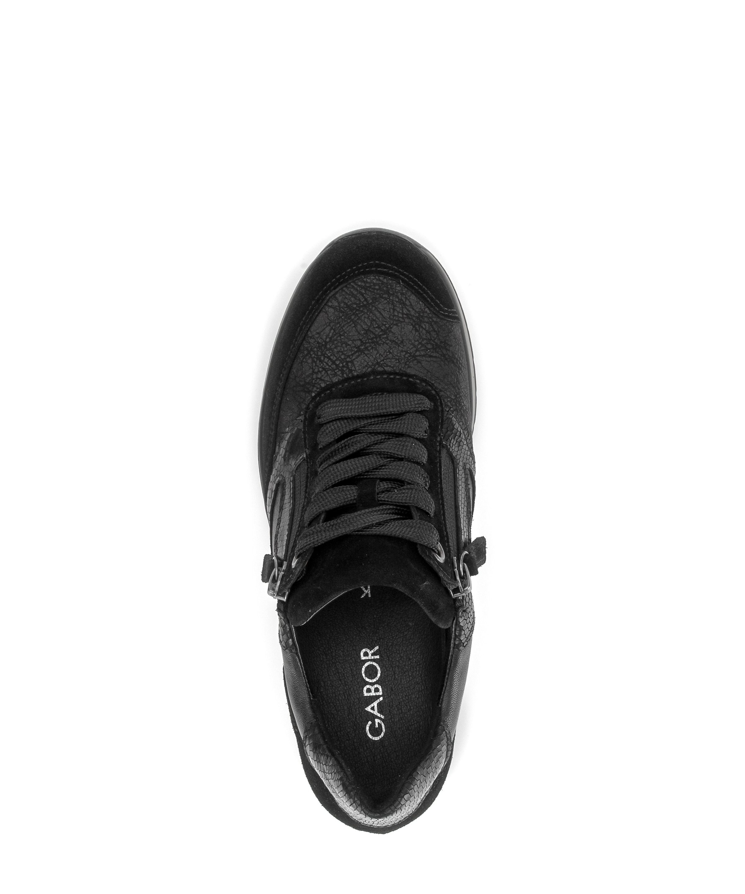 GABOR Platform trainers in Black