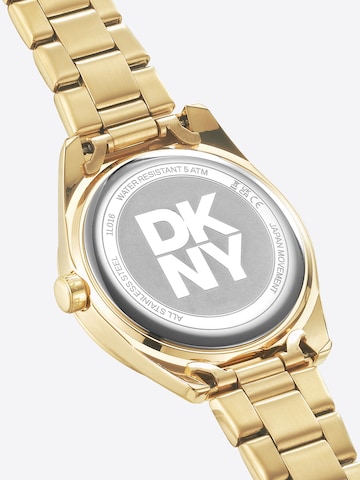 DKNY Analog watch ' Chambers Midi ' in Gold