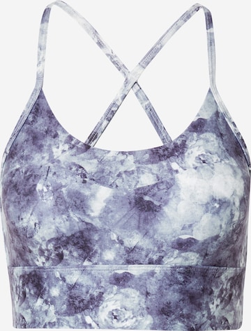 Marika Bustier Sport bh 'EDEN' in Blauw: voorkant