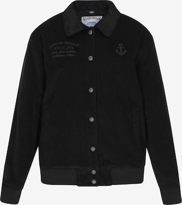 DreiMaster Vintage - Casaco meia-estação em preto: frente