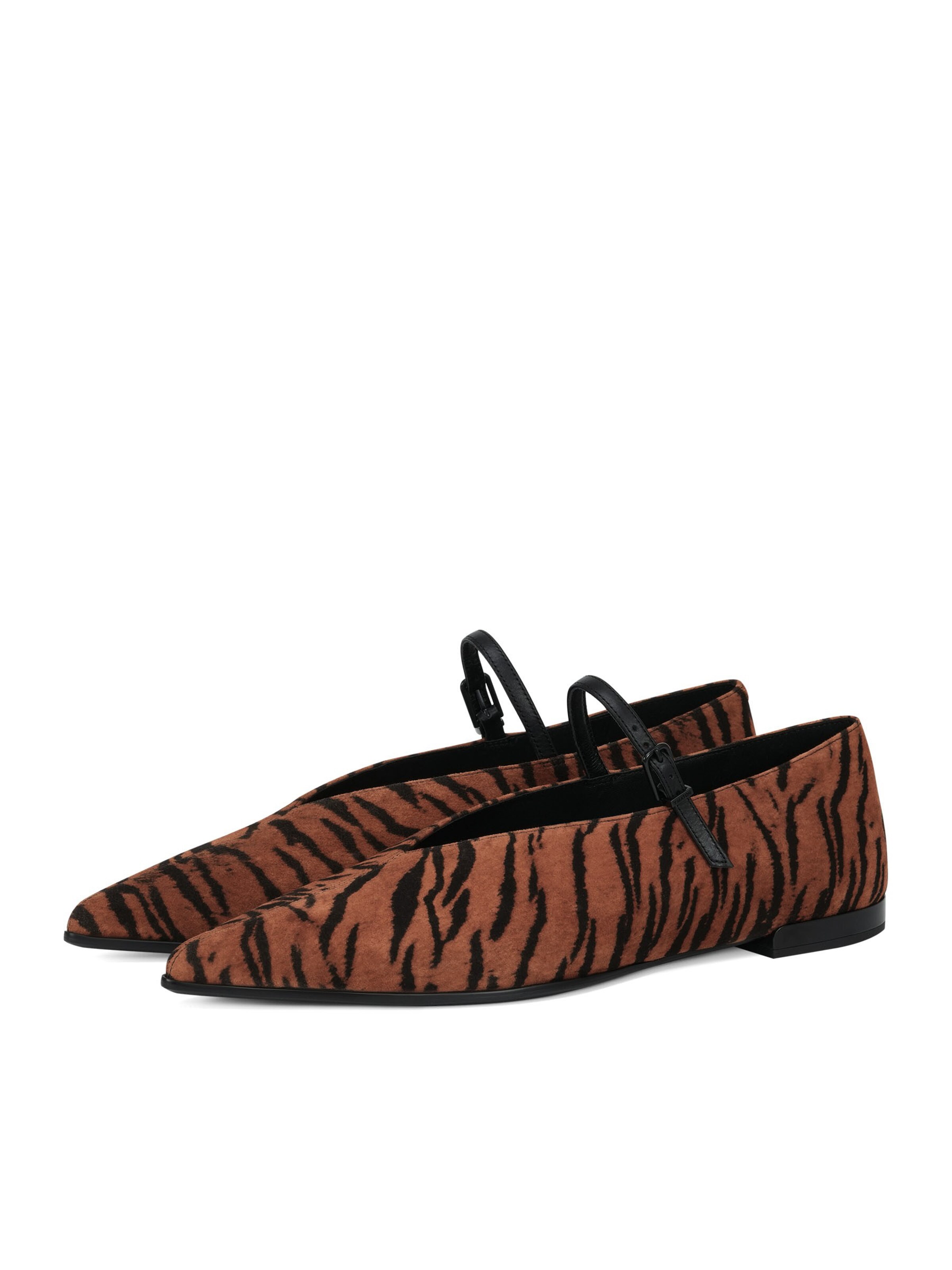 Potamy Ballet Flats with Strap in Mixed colors