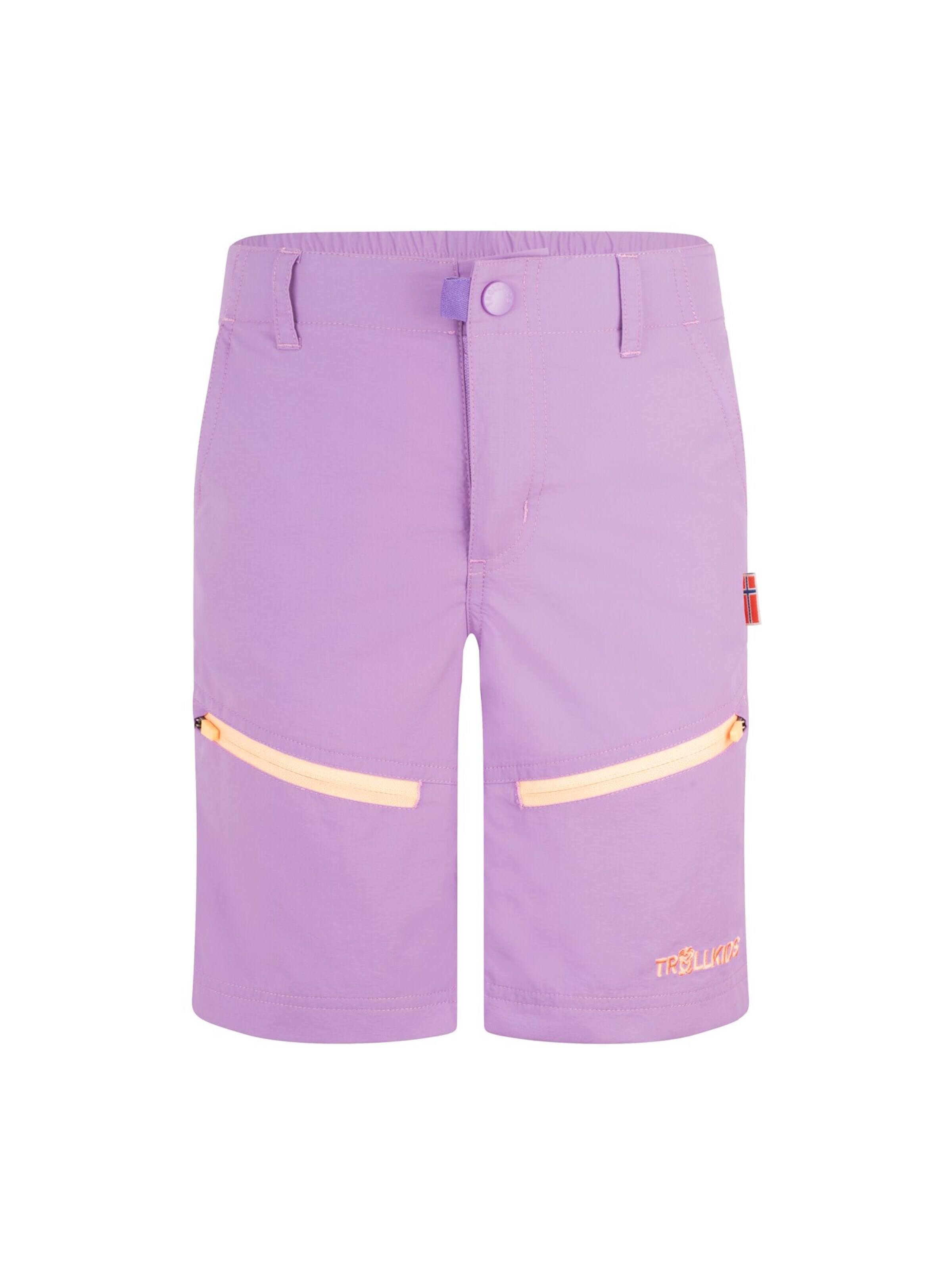TROLLKIDS Workout Pants in Purple: front