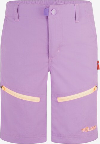 TROLLKIDS Workout Pants in Purple: front