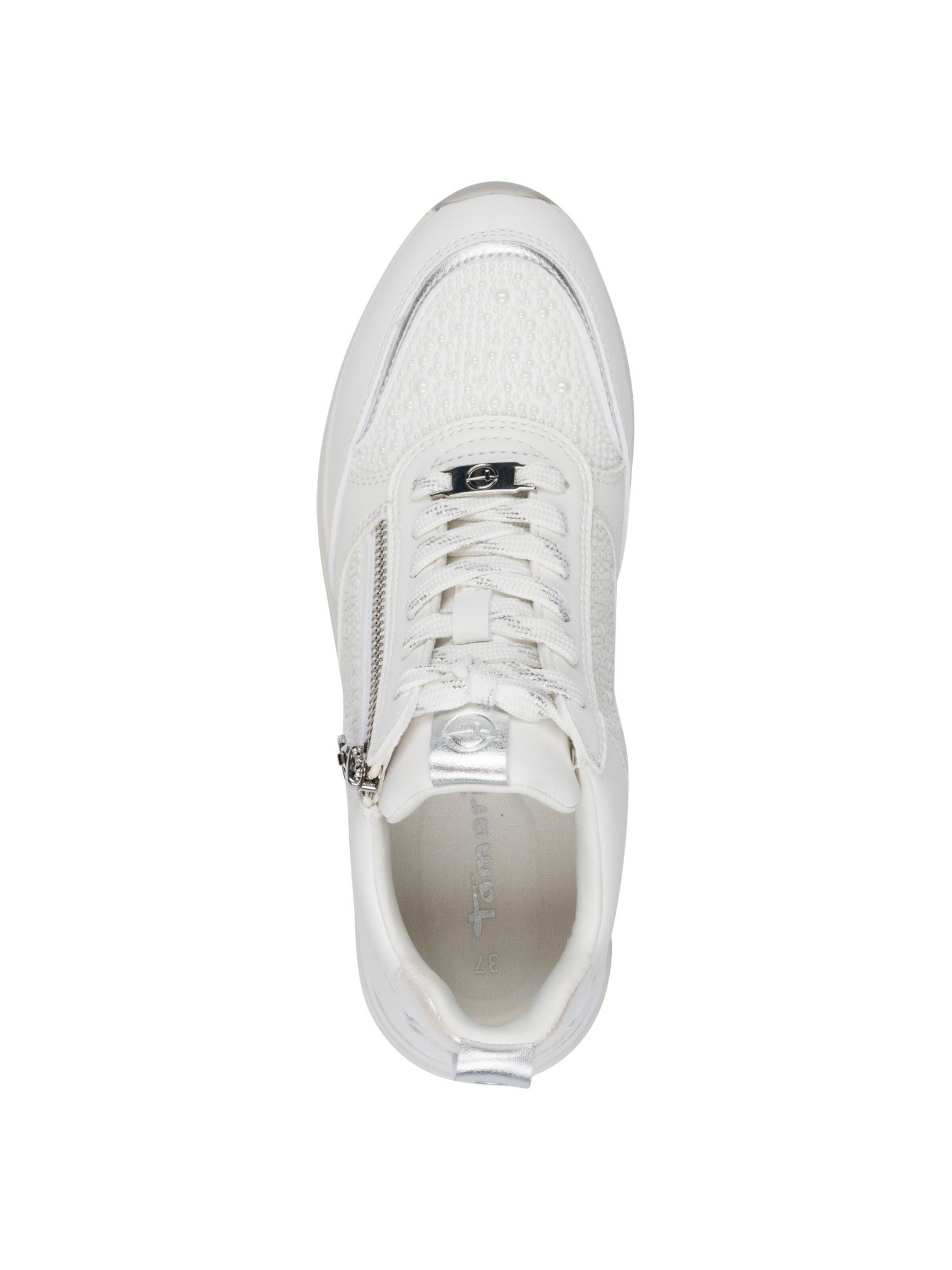 Tamaris Platform trainers in White
