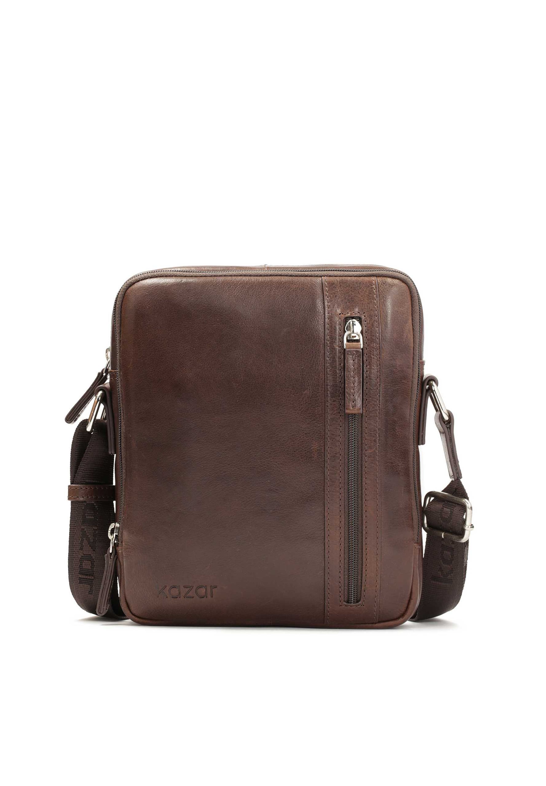 Kazar Crossbody bag in Brown: front