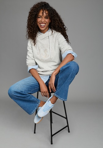 DELMAO Sweatshirt in Grey