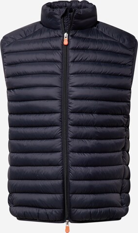 SAVE THE DUCK Vest 'Adam' in Black: front