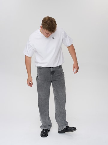 Dxnmxrk Wide Leg Jeans 'DXGary' in Schwarz