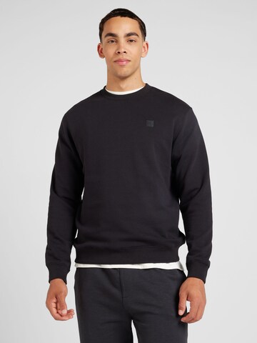 Sweat-shirt SCOTCH & SODA en noir : devant