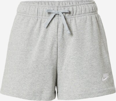 Pantaloni 'Club Fleece' Nike Sportswear di colore grigio sfumato / bianco, Visualizzazione prodotti