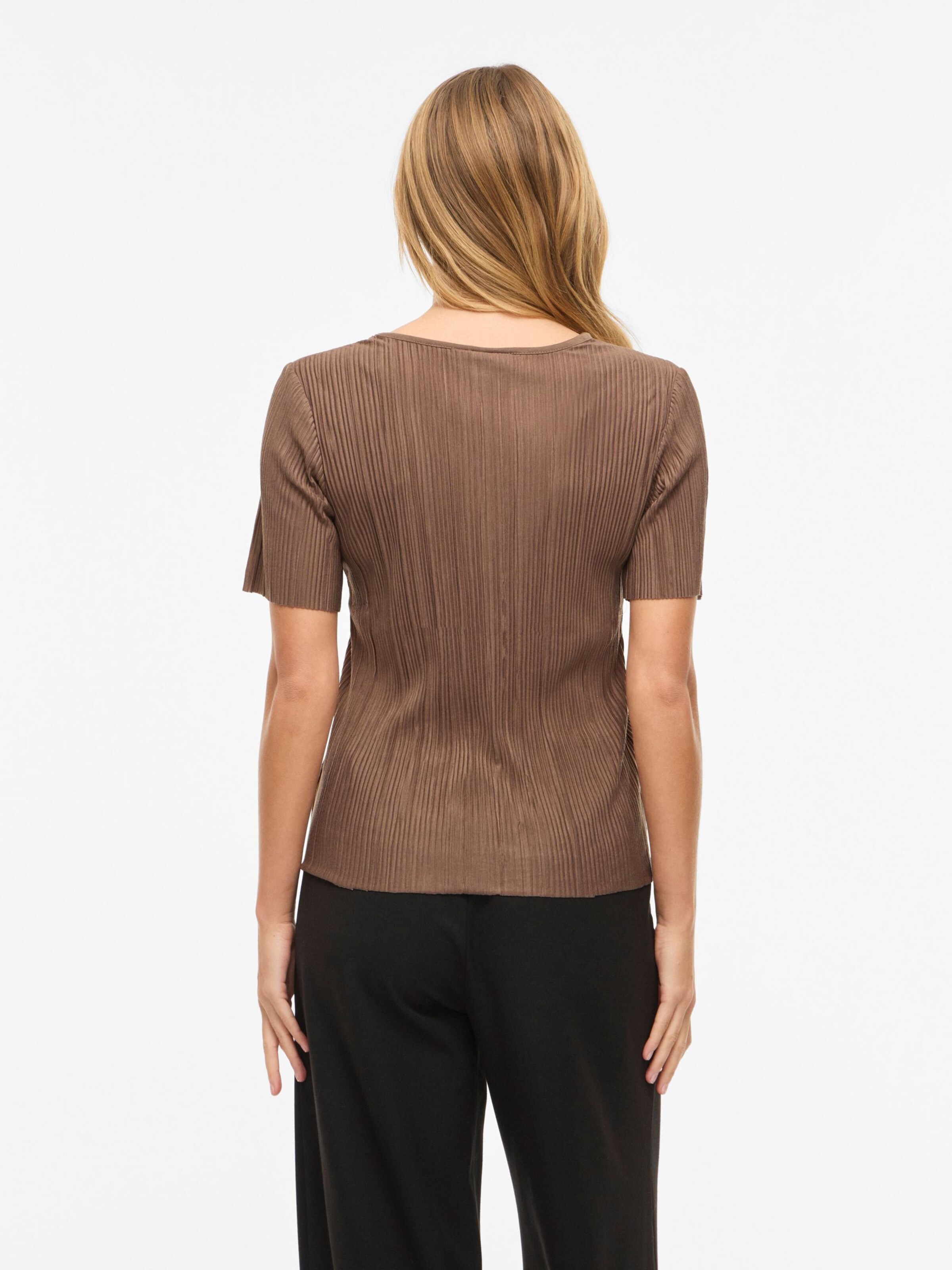 VILA Shirt 'VIPlisa' in Bruin