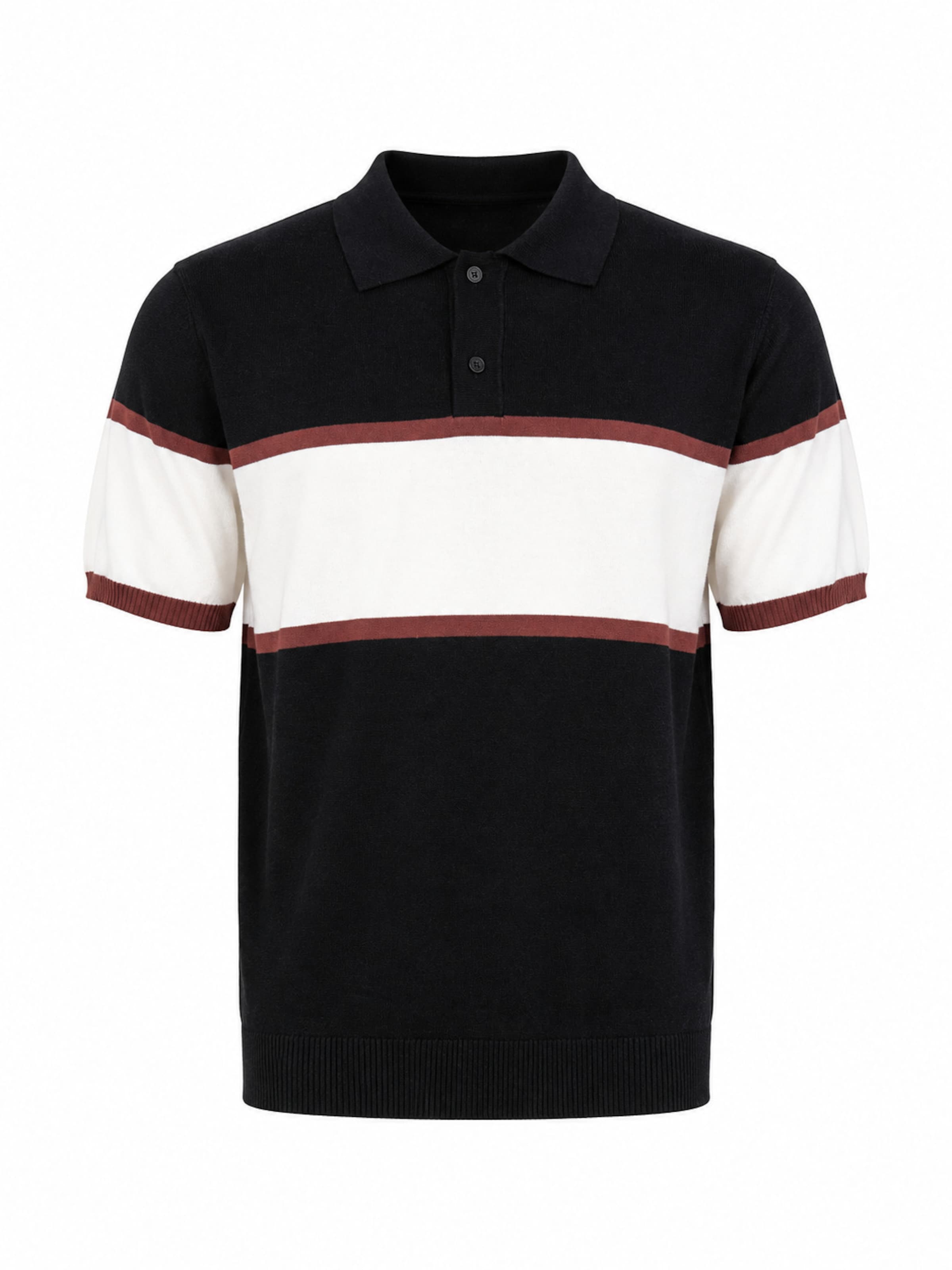 Gianni Kavanagh T-Shirt en XS en crème / bordeaux / noir, Vue avec produit
