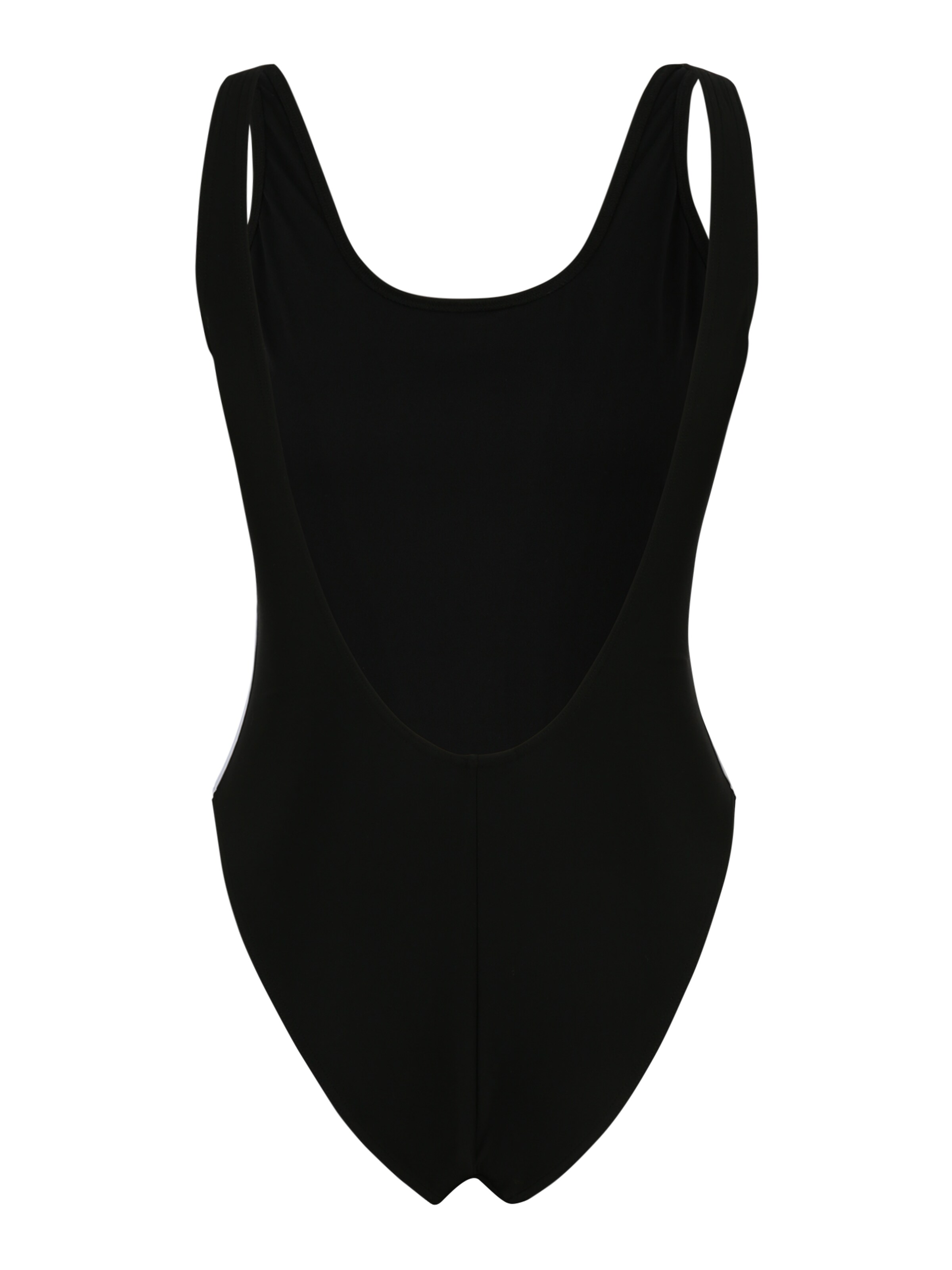 Bustieră Costum de baie întreg 'Adicolor' de la ADIDAS ORIGINALS pe negru