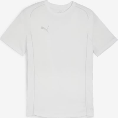 PUMA T-Shirt fonctionnel 'Final' en argent / blanc, Vue avec produit