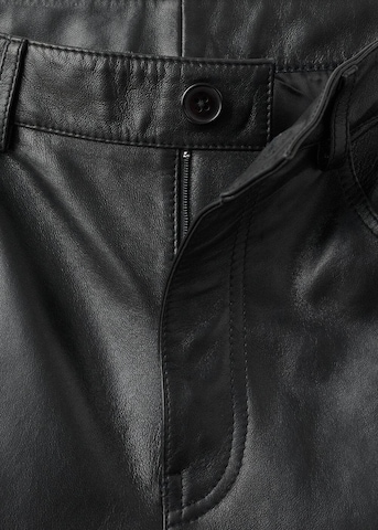 MANGO Wide Leg Hose 'Alexa' in Schwarz
