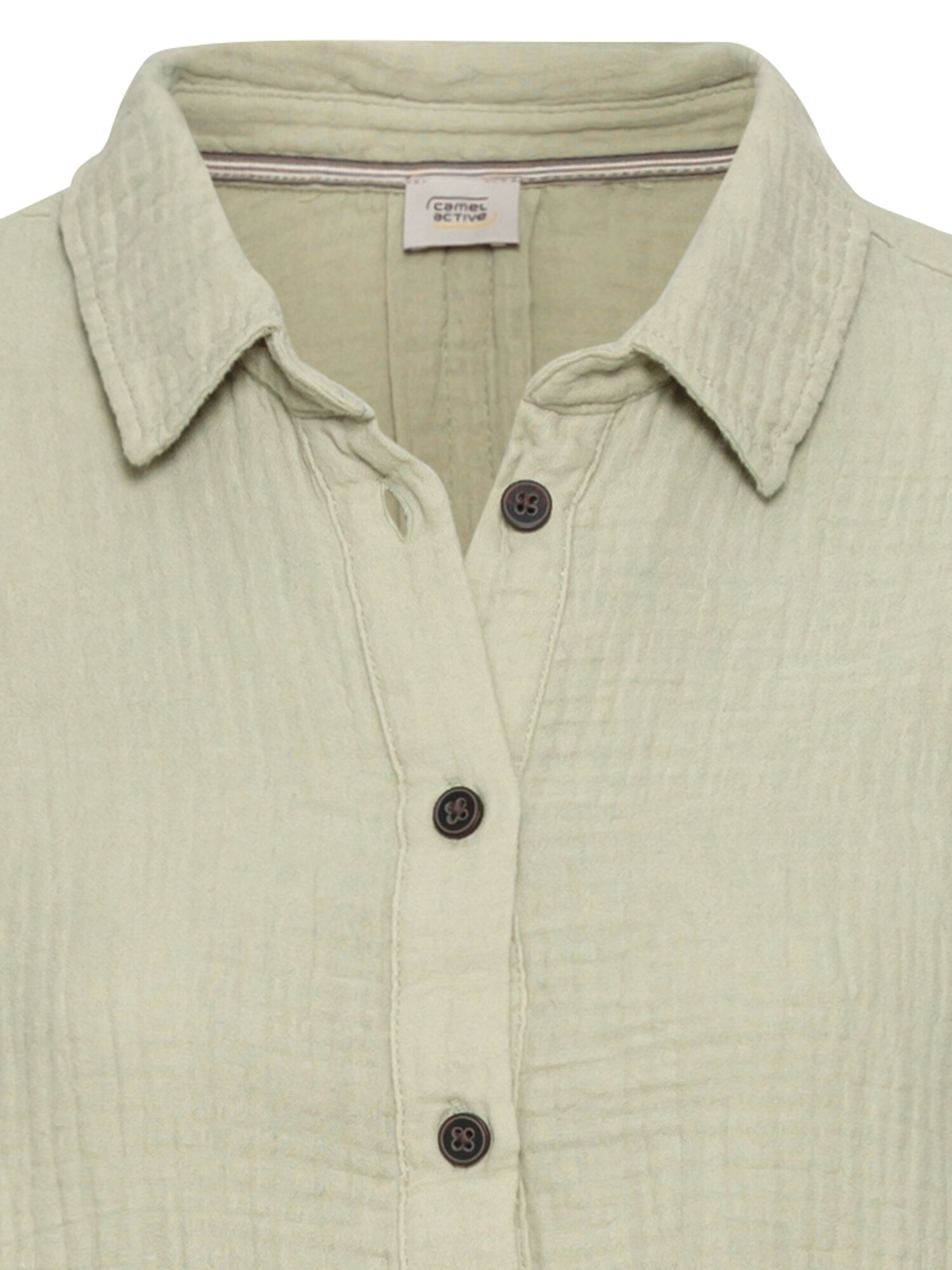 CAMEL ACTIVE Jumpsuit aus sommerlichem Musselin in Grün