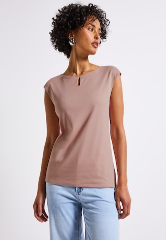 STREET ONE Shirt in Pink: front