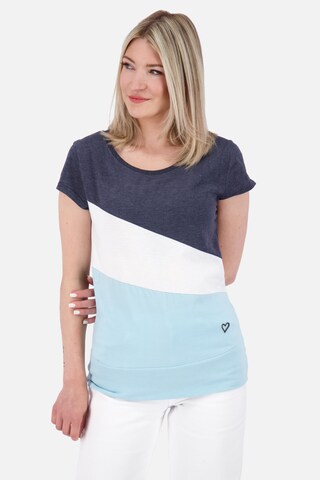 Alife and Kickin Shirt 'Cordelie ' in Blau: Vorderseite