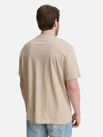 TOM TAILOR Men + Shirt in Bruin