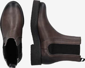 haghe by HUB - Botas chelsea 'Faro' em cinzento