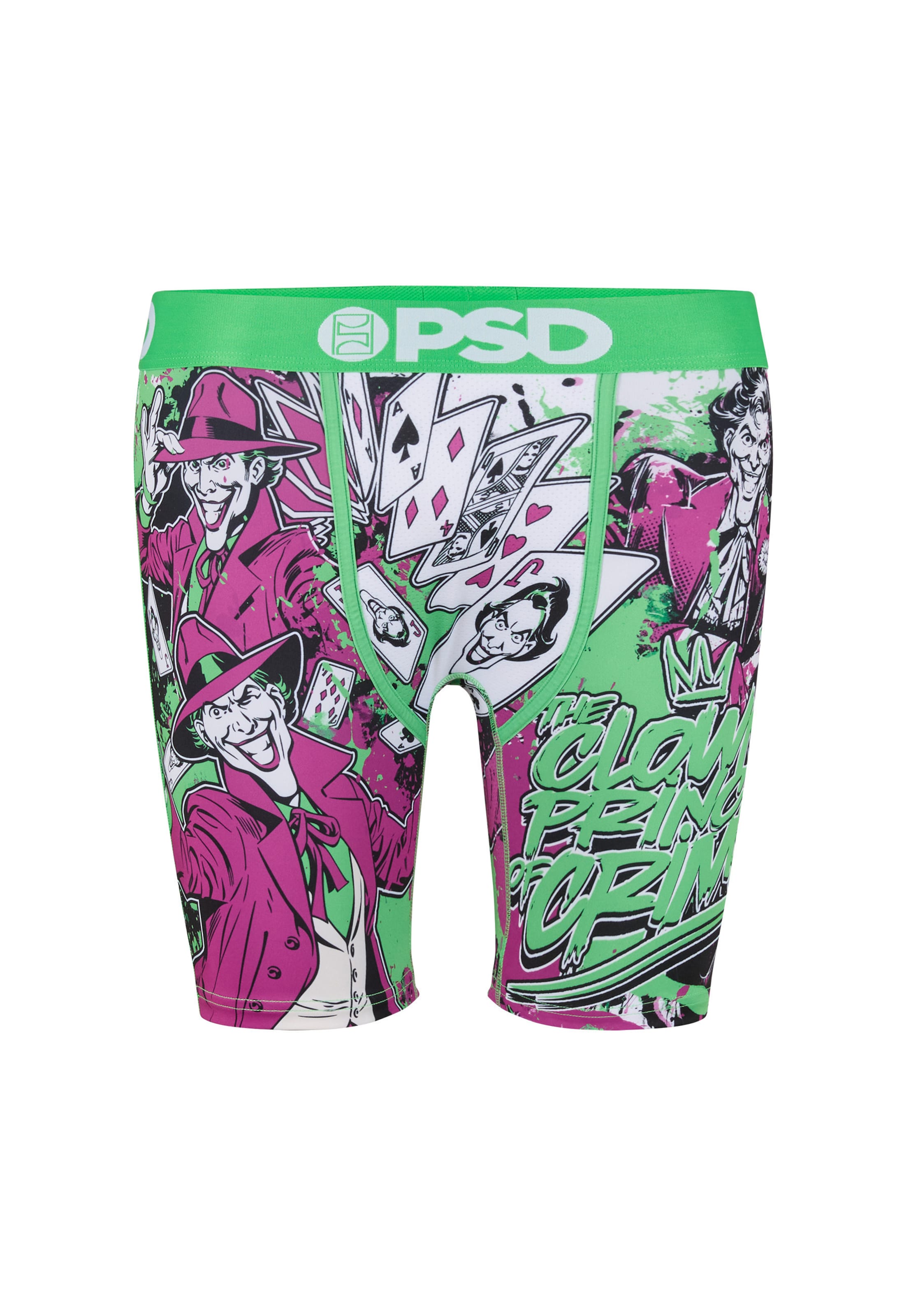 PSD Boxershorts 'The Clown Prince' in Gemengde kleuren: voorkant