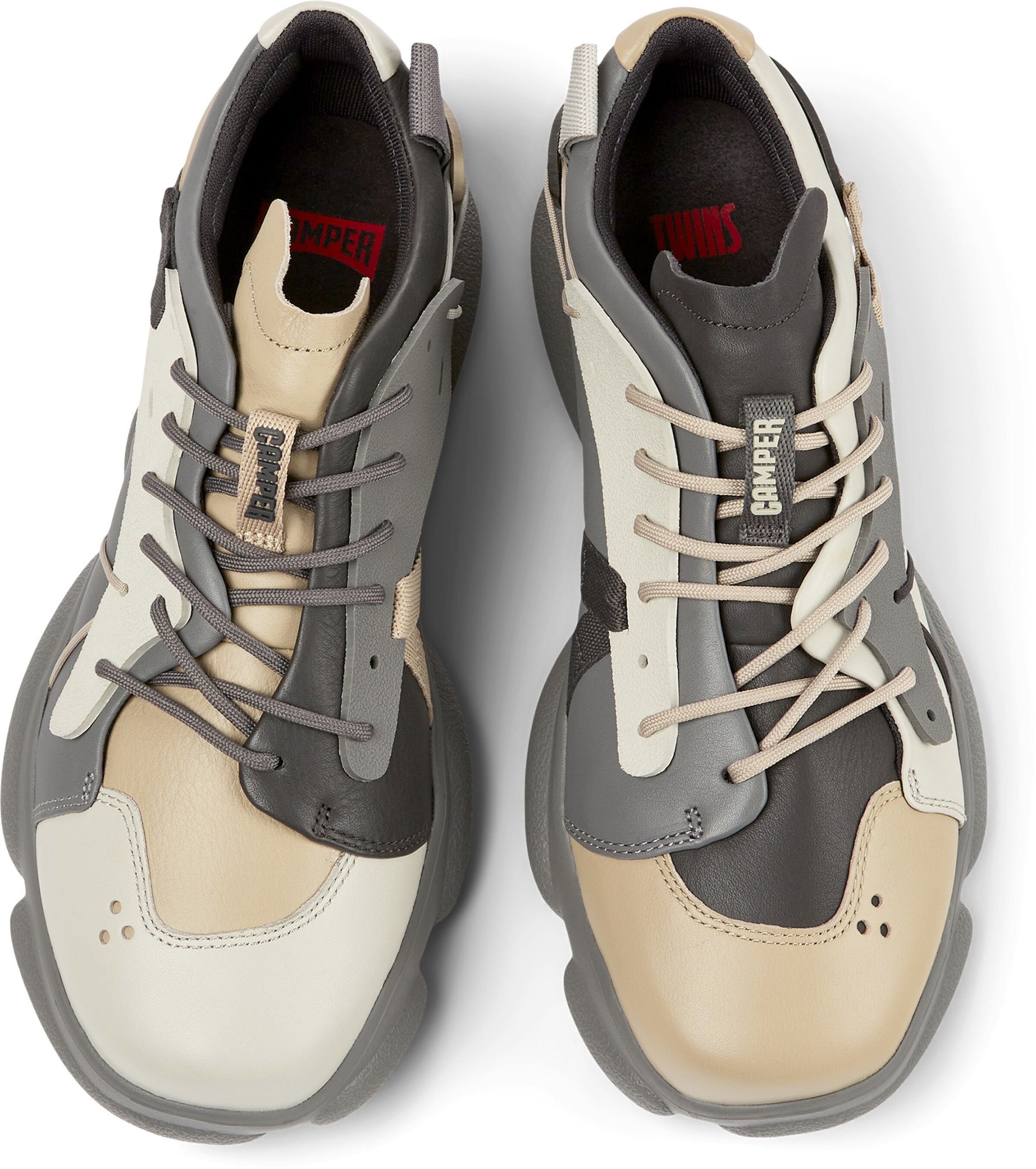 CAMPER Sneakers laag 'Karst' in Grijs