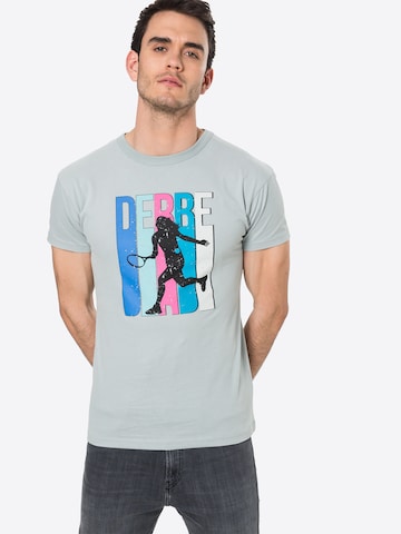 T-Shirt Derbe en gris : devant