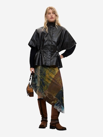 Desigual Cape 'PONCHO_RICHMOND PASAD 26WAIP04' in Bruin: voorkant
