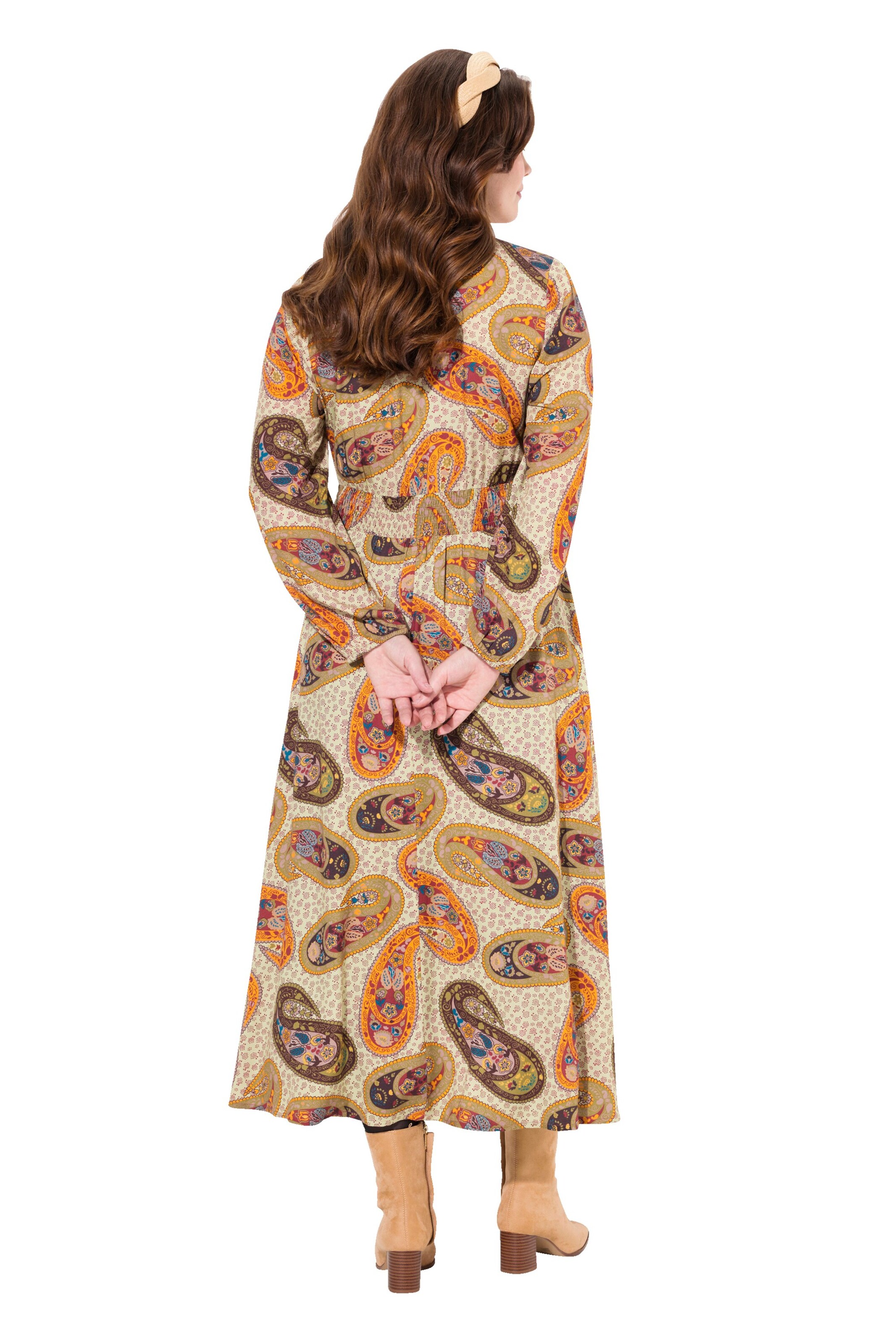 Ulla Popken Blousejurk in Beige