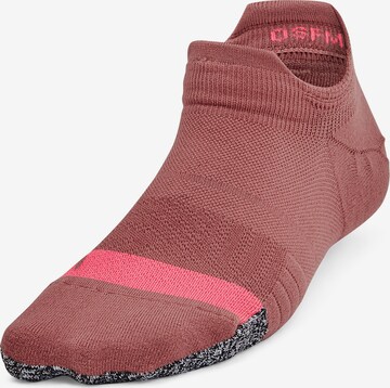 UNDER ARMOUR Athletic Socks 'Breathe' in Pink: front