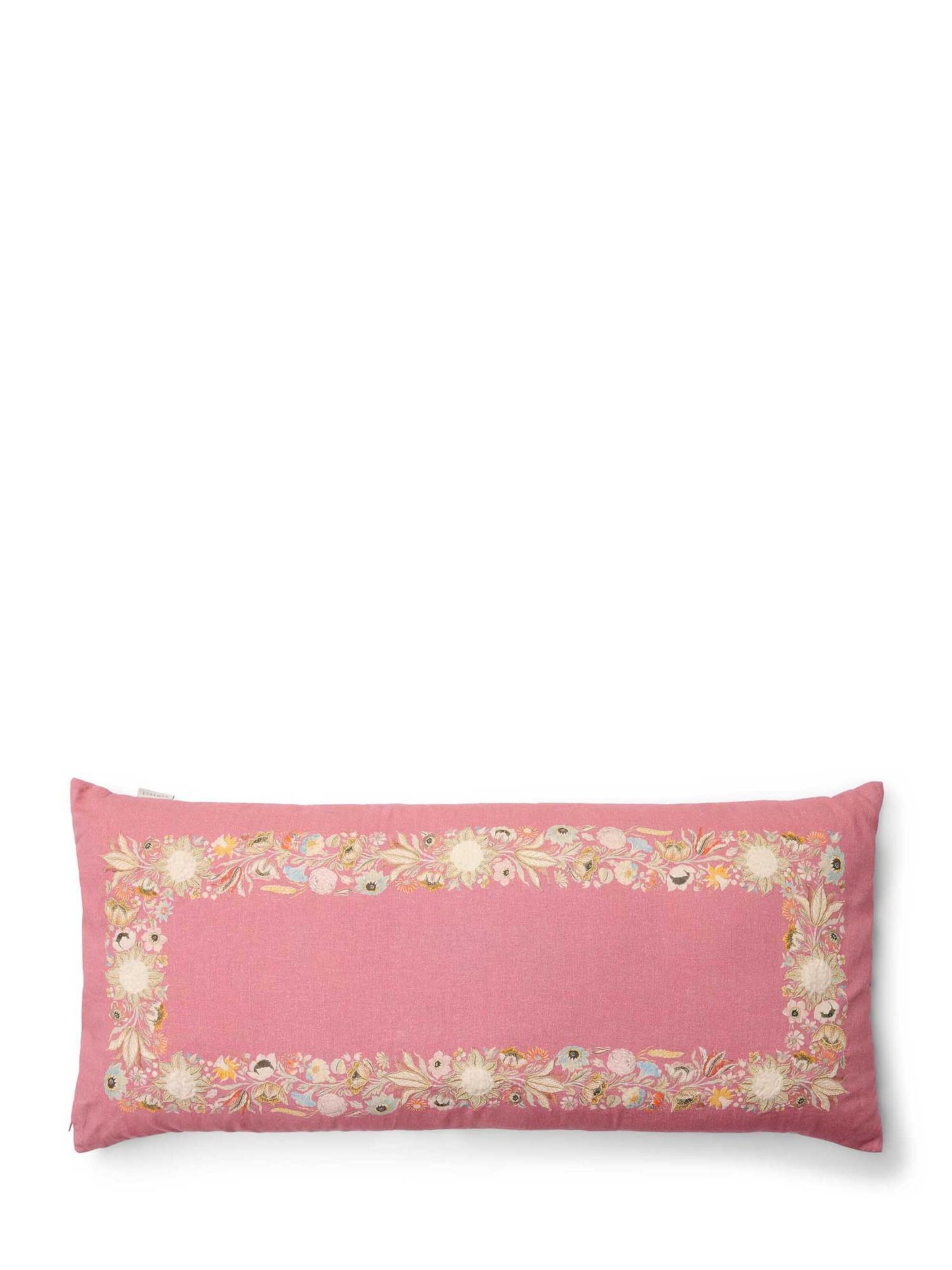 ESSENZA Pillow 'Veroniq' in Pink: front
