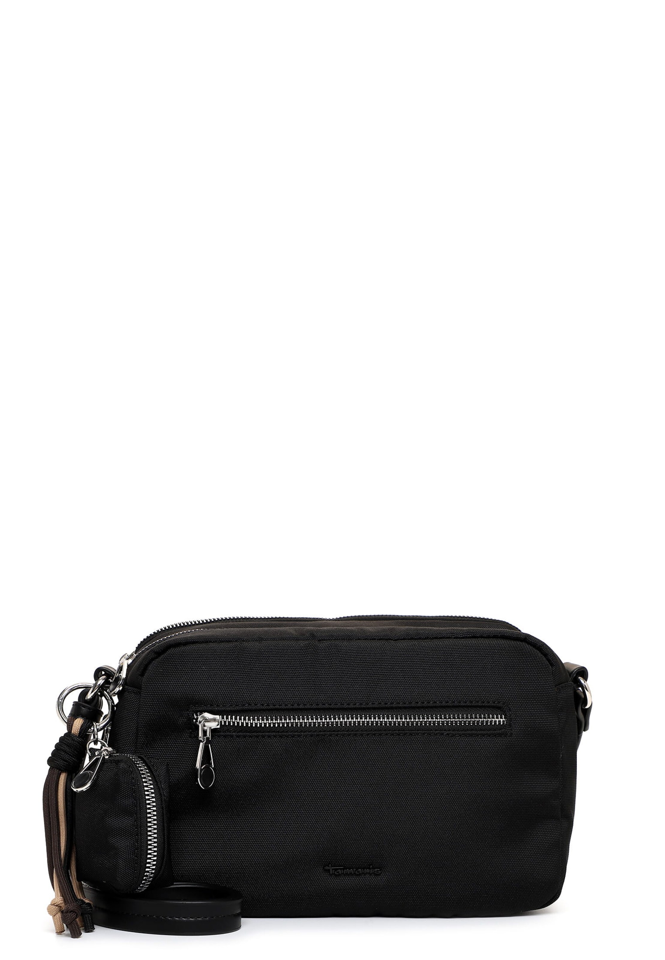 Sac à bandoulière 'Maggie' Tamaris en noir : devant