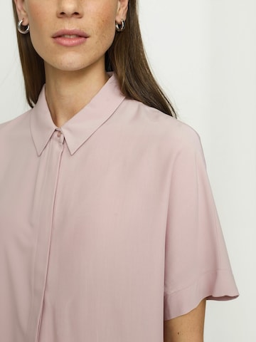 Soft Rebels Shirt ' SRFreedom ' in Lila: voorkant