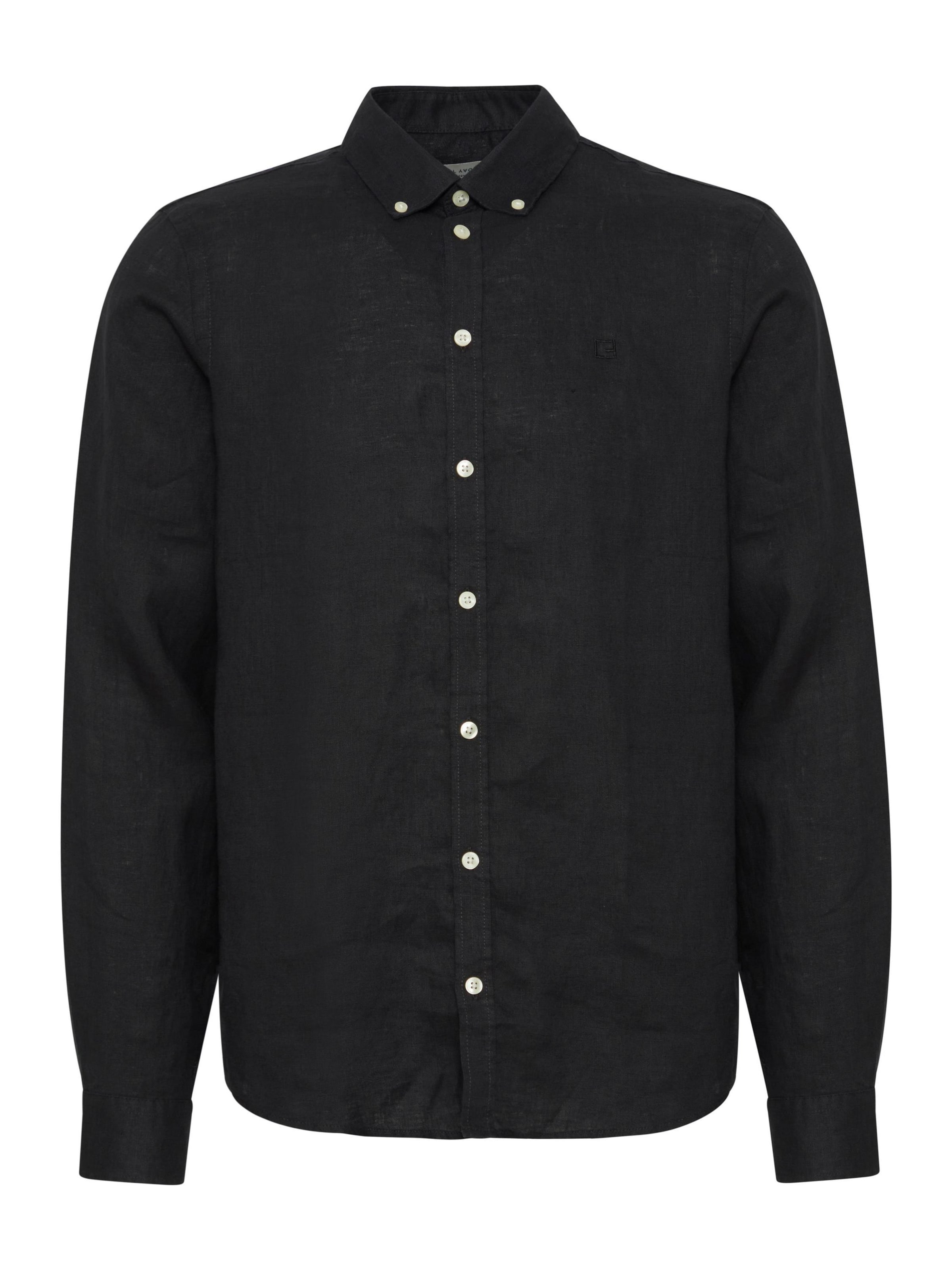 Casual Friday Overhemd 'CFAnton' in Zwart: voorkant