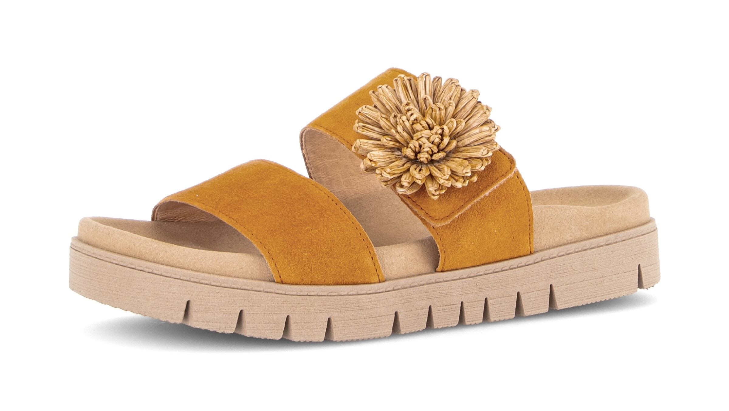 GABOR Mules in Brown: front