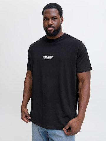 Jack & Jones Plus - Camisa 'JJESOHO' em preto